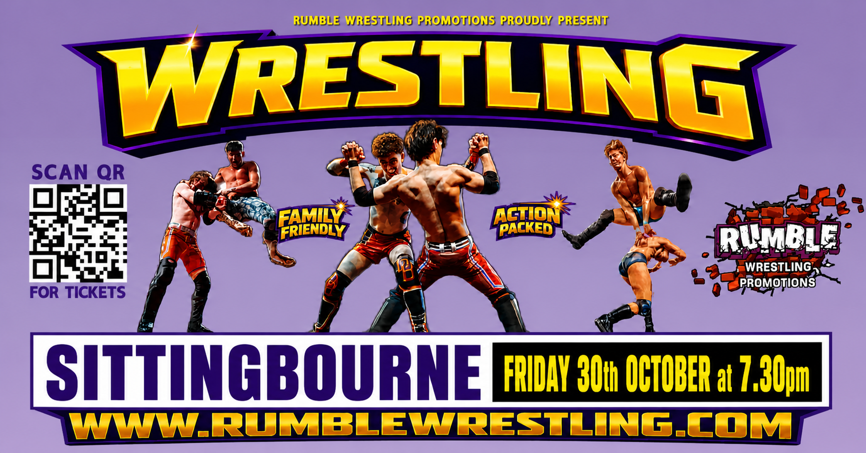 Rumble Wrestling comes to Kemsley for Halloween Special